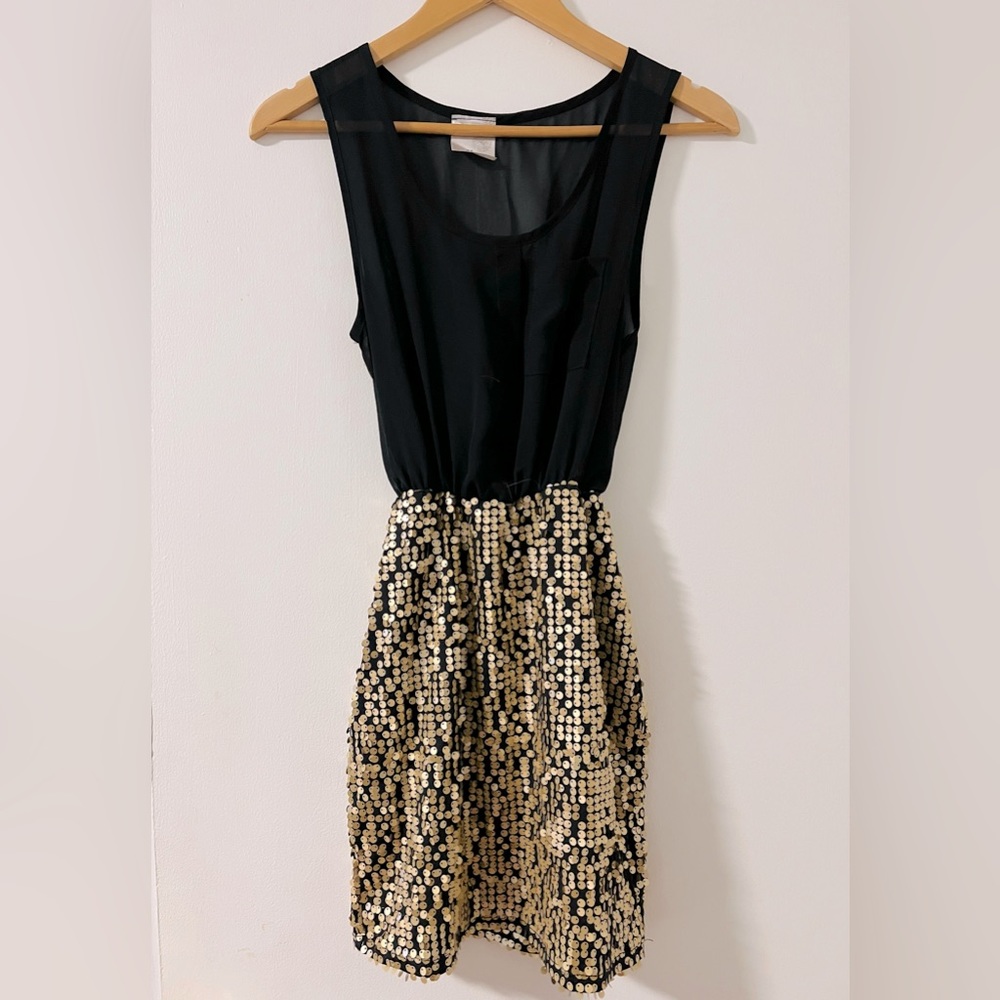 Black Dress w/ Sequence